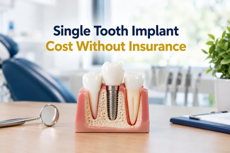 single tooth implant cost without insurance