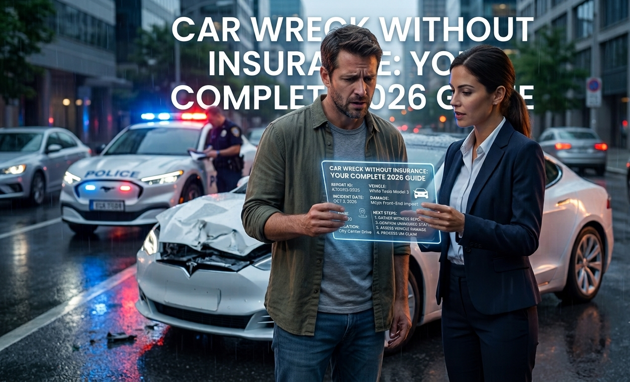 Car Wreck Without Insurance: Your Complete 2026 Guide