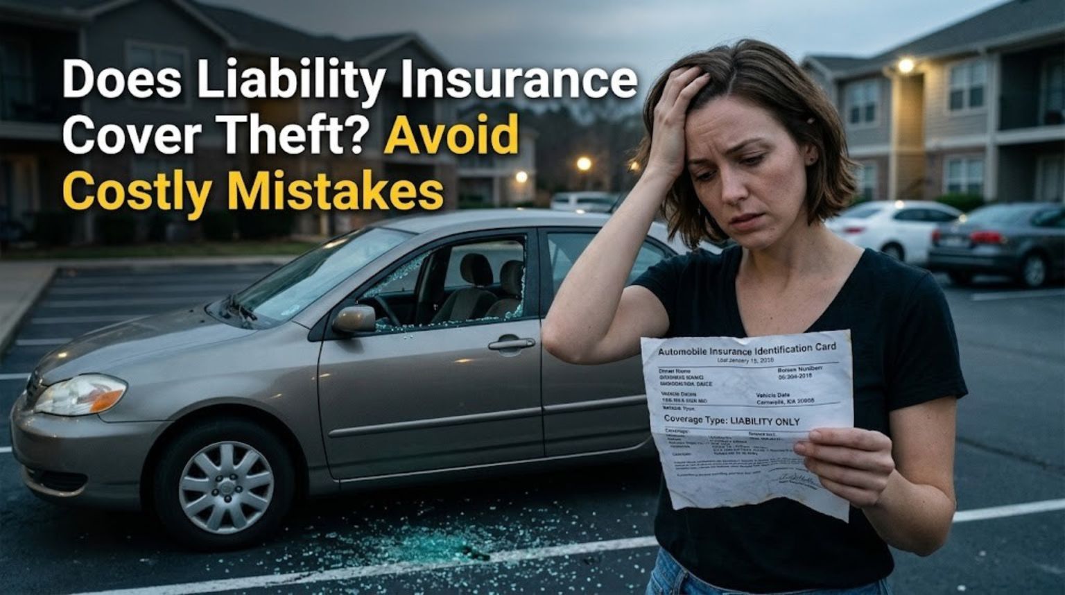 does liability insurance cover theft