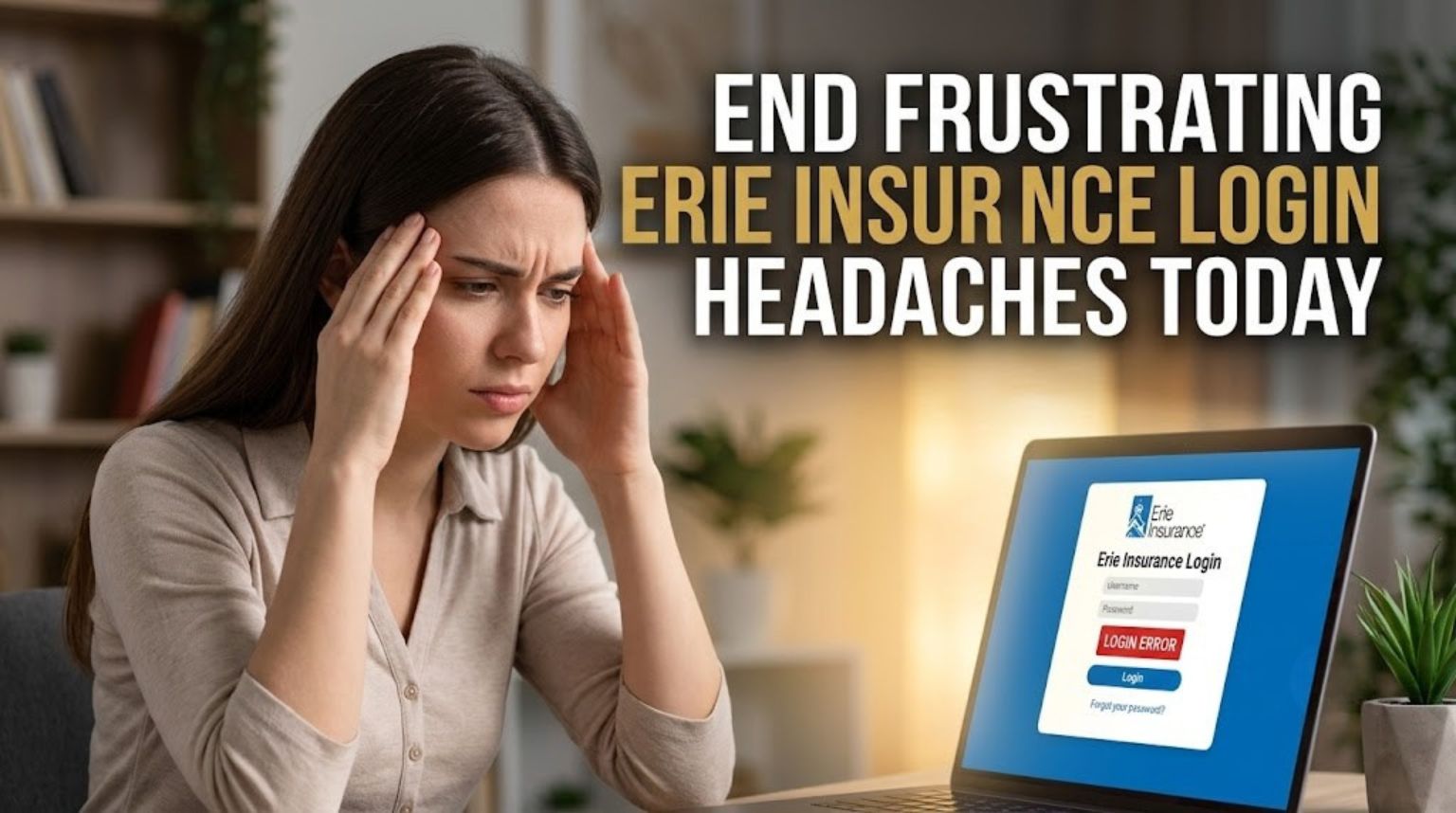 End Frustrating Erie Insurance Login Headaches Today