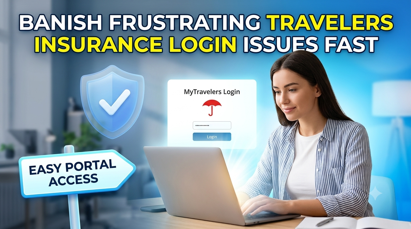Banish Frustrating Travelers Insurance Login Issues Fast